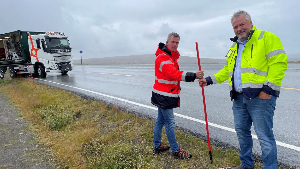 Statens vegvesen tek i bruk smarte brøytestikker på fire fjellovergangar